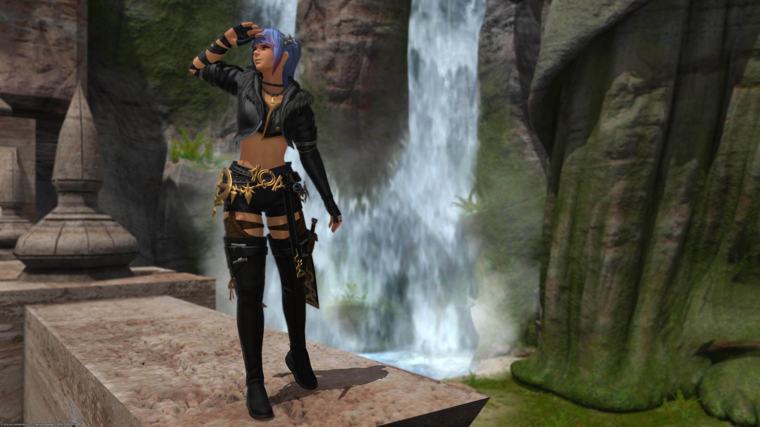 Looking out over Rhaglr's Reach.