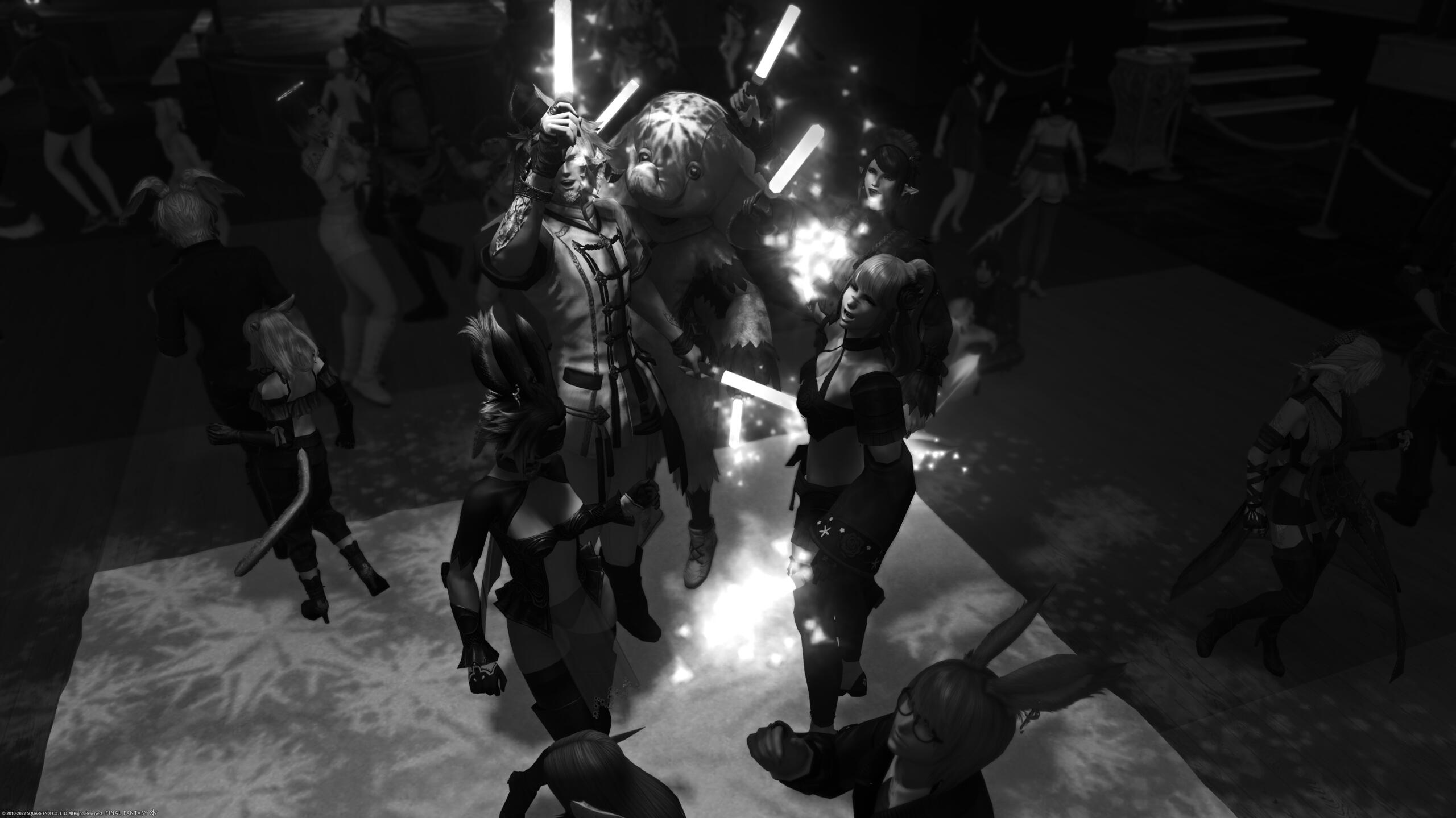 Dancing all night at the UA Lounge.