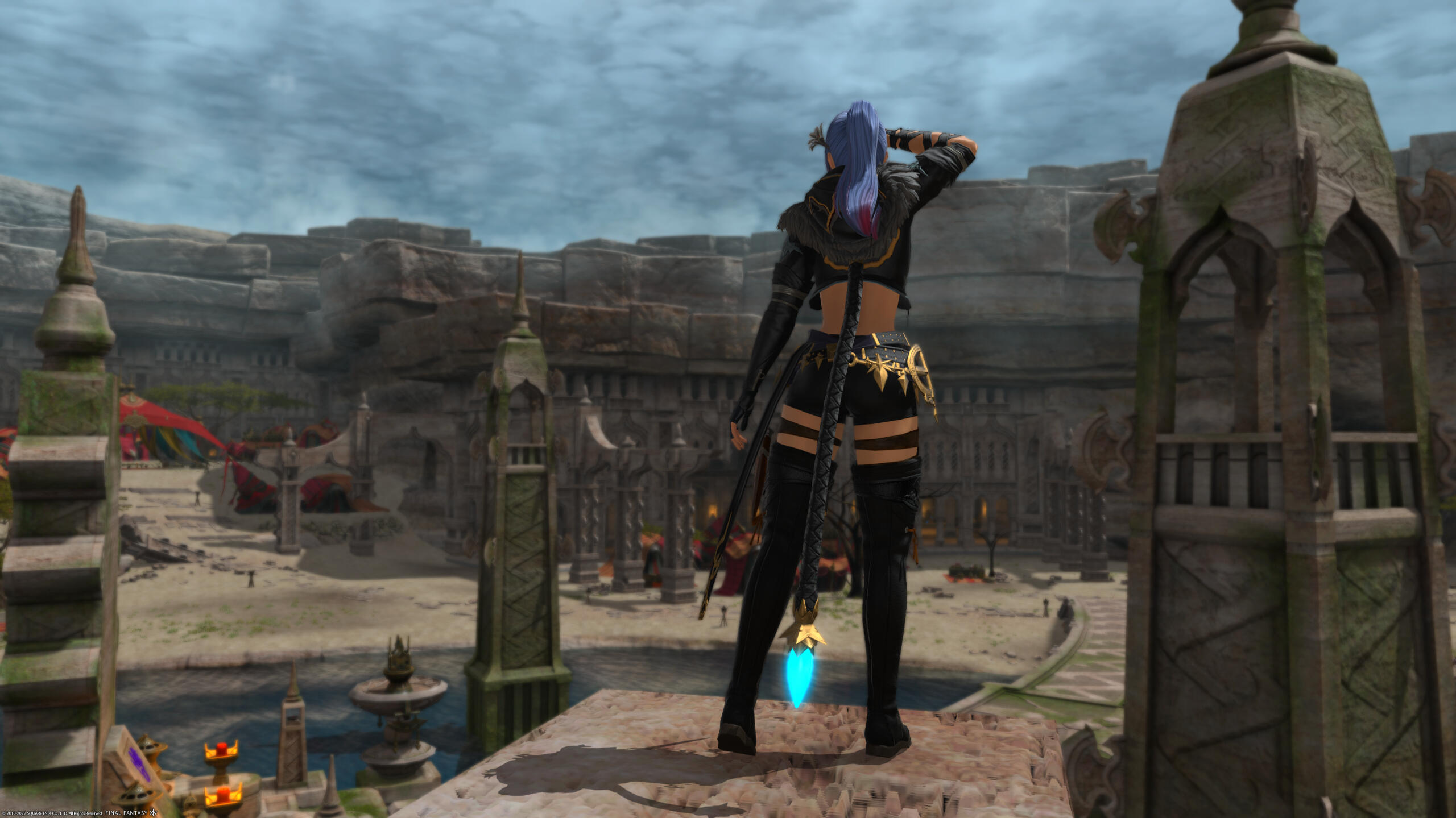 And from behind~